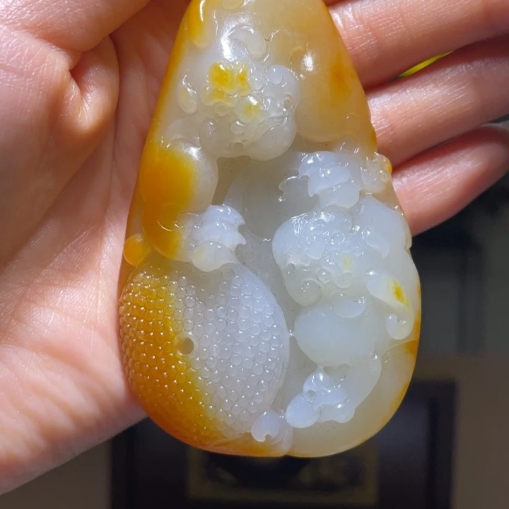和田玉未镶嵌颈饰D1