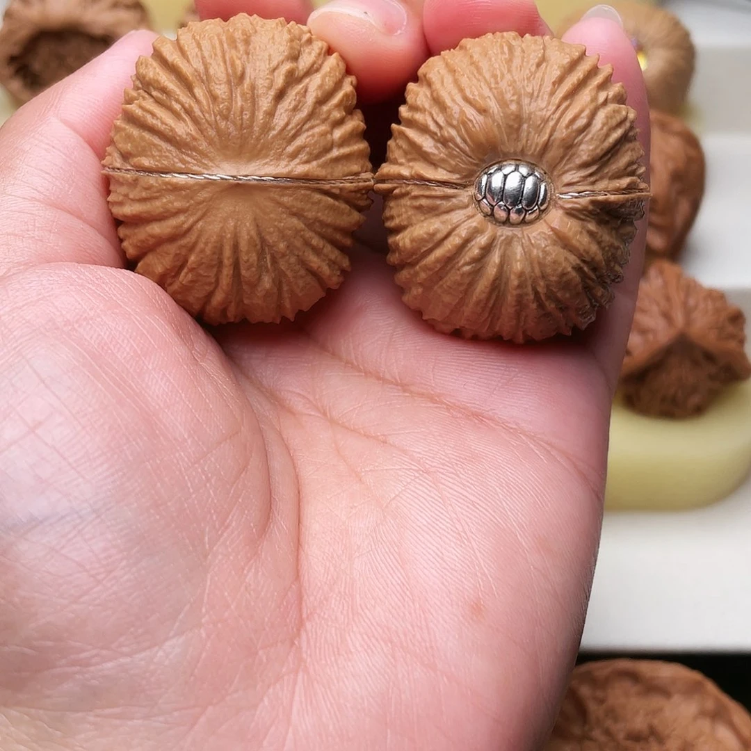 吊坠文玩核桃猴头40