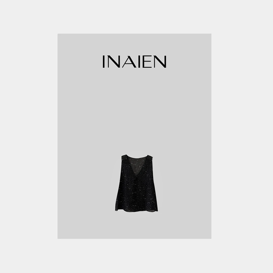 【INAIEN】线上款“星辰” 轻簿星星套装裙  P8350