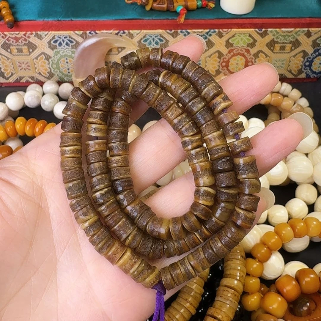 牛骨手串/手链嘎嘎7尺寸108颗