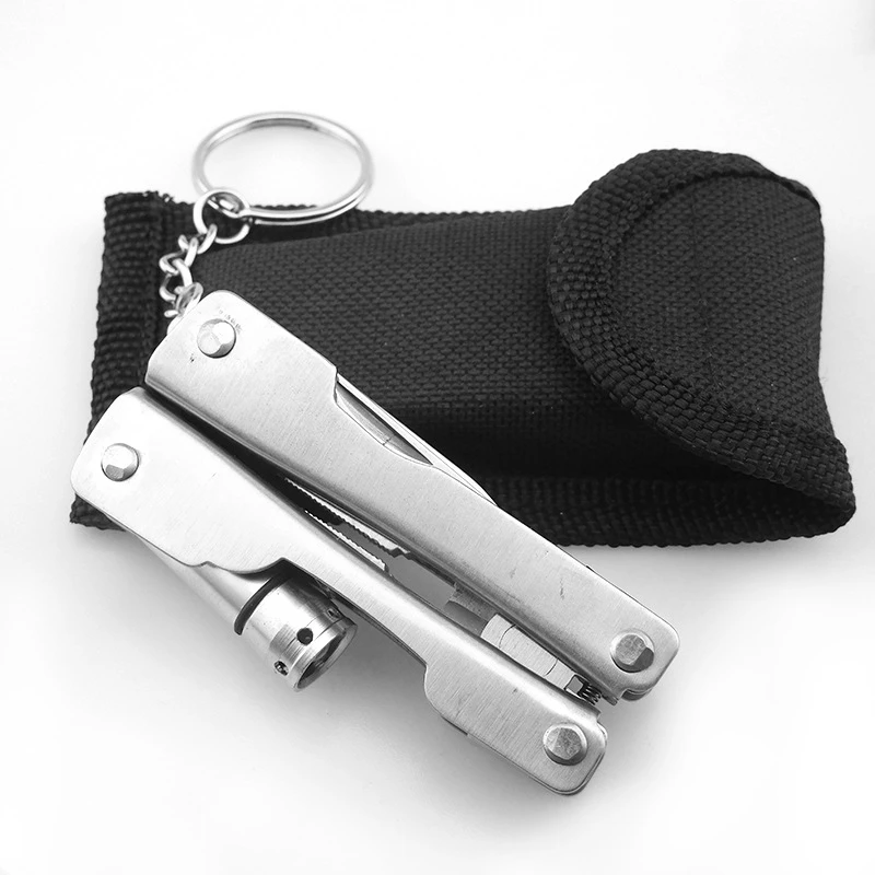 不锈钢多功能折叠钳子户外组合多功能工具钳老虎钳剪钢丝钳尖嘴钳