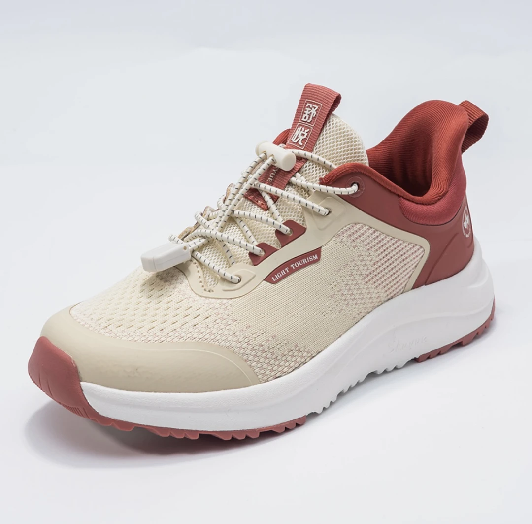 中老年舒适轻便透气妈妈鞋防水防滑时尚网面老人鞋运动鞋夏季女鞋