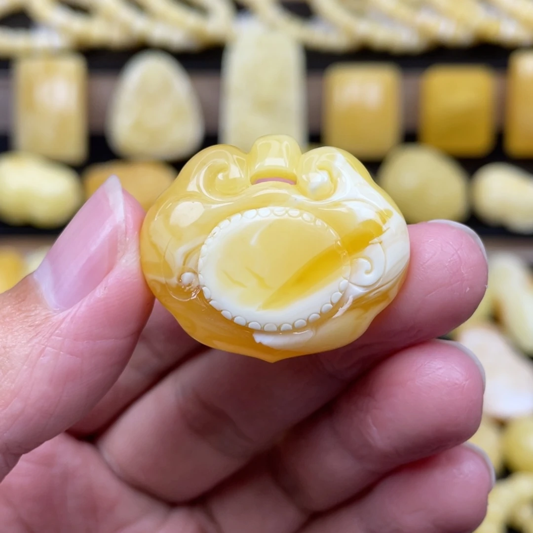 琥珀未镶嵌裸石琥珀蜜蜡