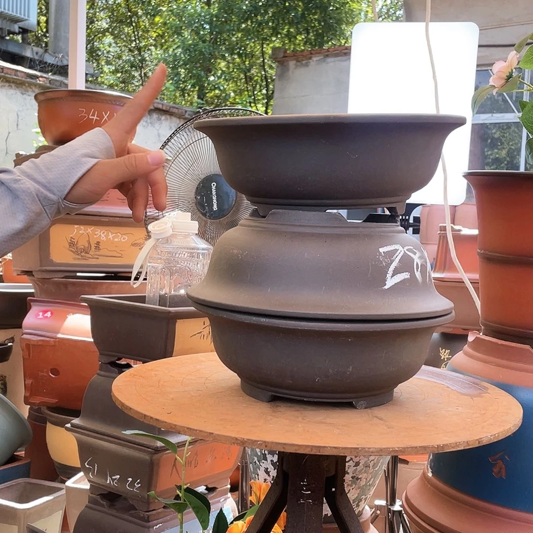 28碗盆花盆三个花盆紫砂花盆