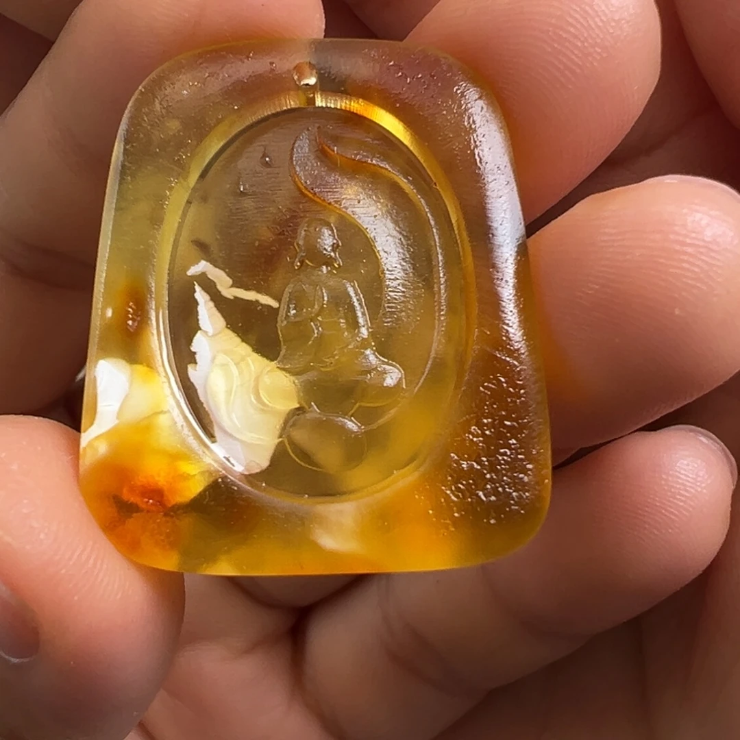裸石蜜蜡未镶嵌琥珀