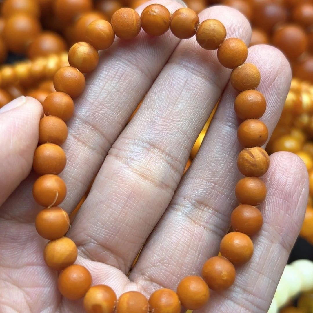 琥珀手链未镶嵌蜜蜡
