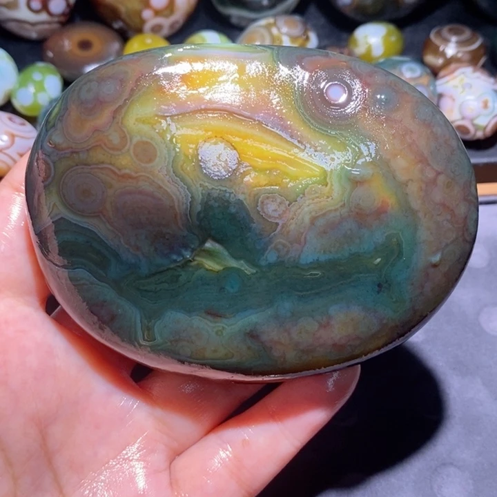 未镶嵌玛瑙/玉髓珠宝半成品34
