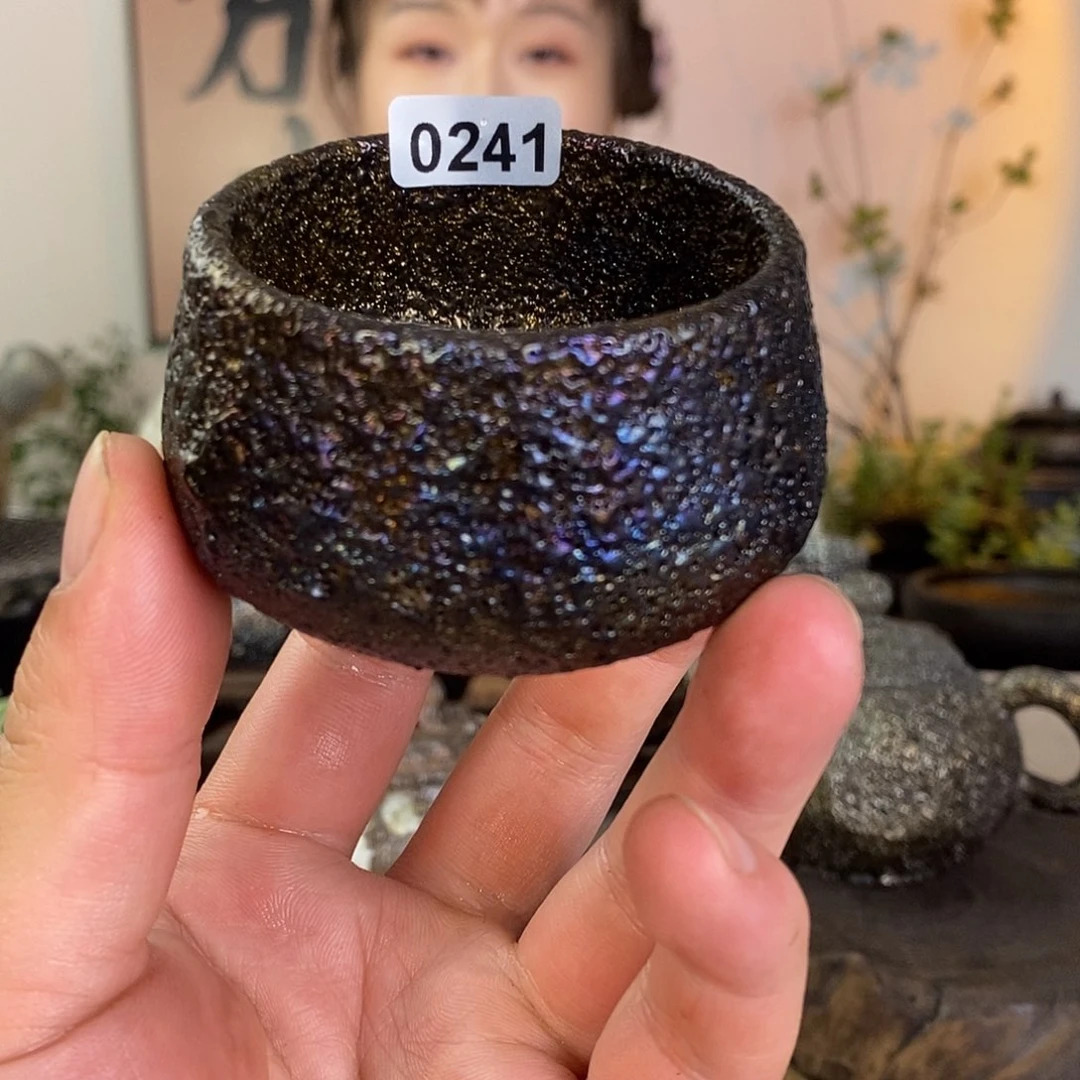 荥经黑砂馒头窑特价杯