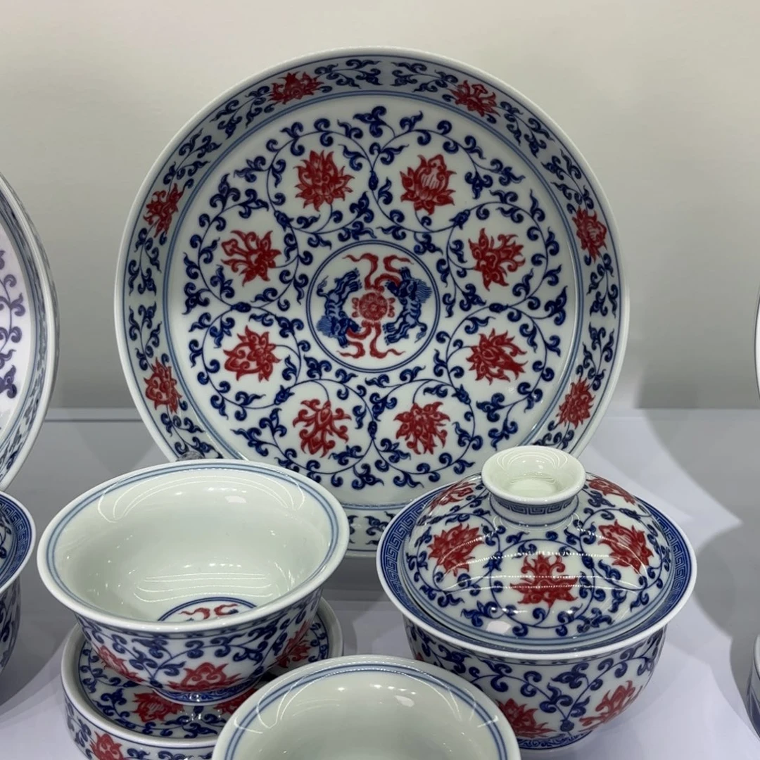 善***.景德镇陶瓷五件套