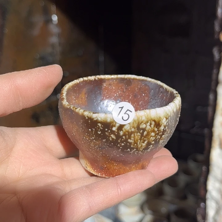 咕***喵柴烧开窑大吉纯手工