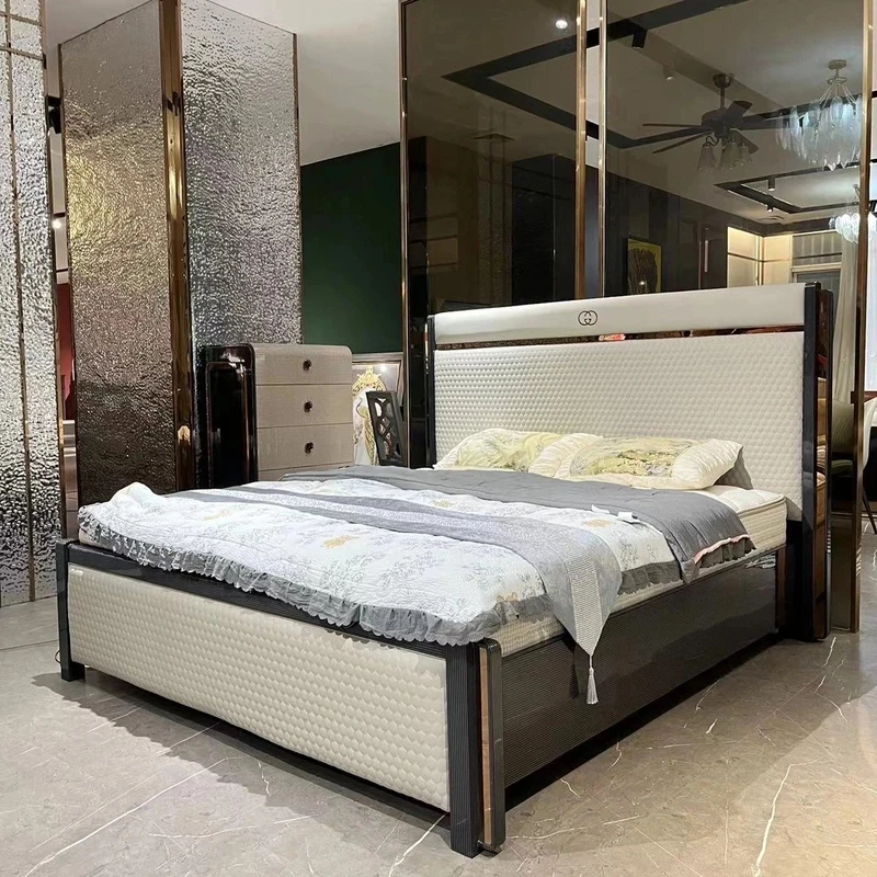 【喜悦家具】D281#意式轻奢咕驰家主卧床205*212*139