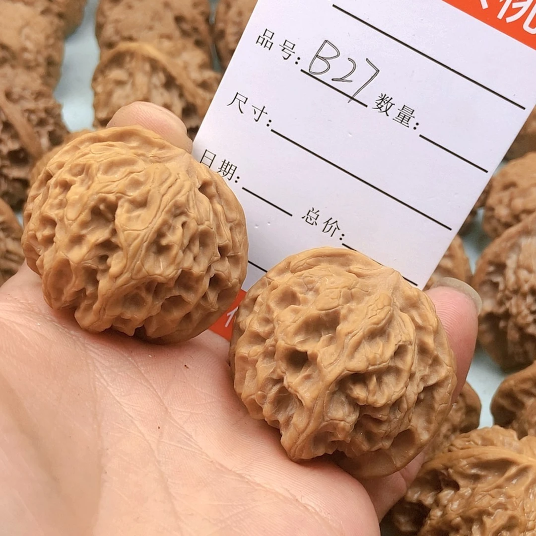 文玩核桃吊坠27号苹果圆42尺