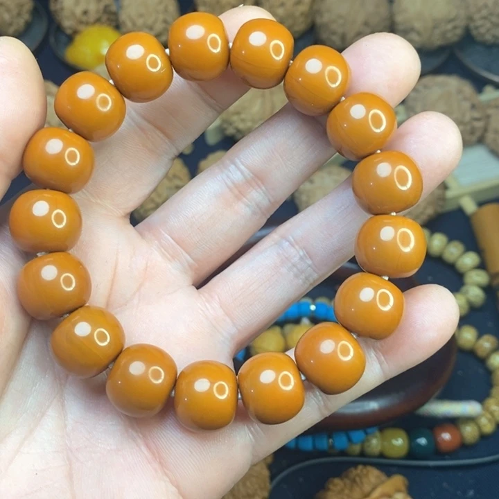 吊坠文玩核桃猴头光珠