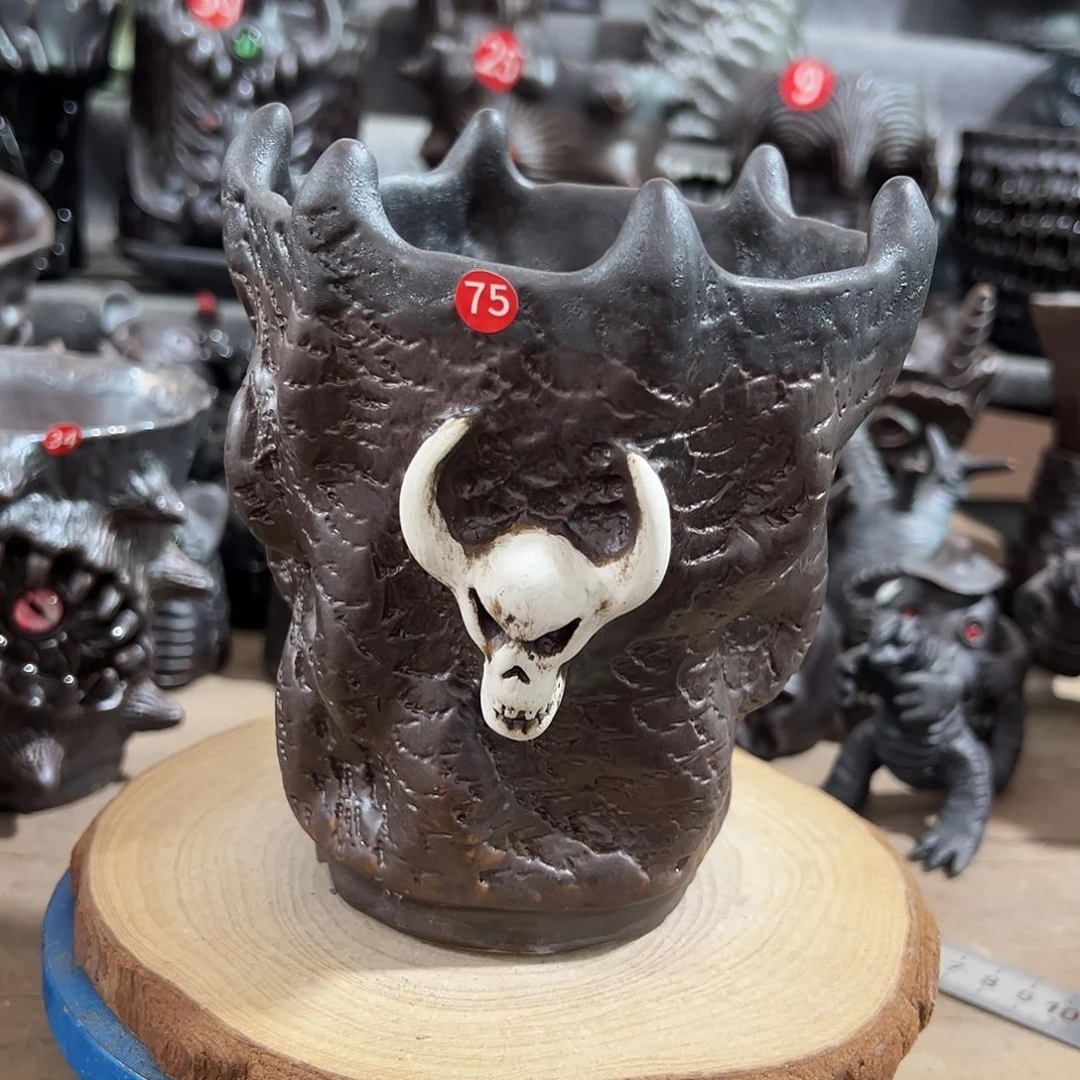 75号，手捏，内口11外高14.5