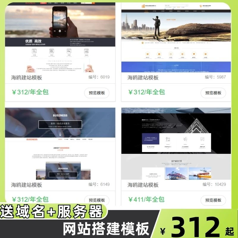 官网开发 小程序商城外贸站建设 1 天上线 含域名独立后台售后
