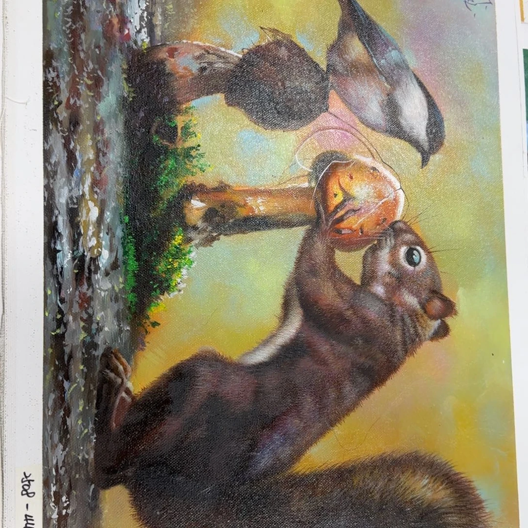 油画你的生活就是这样一