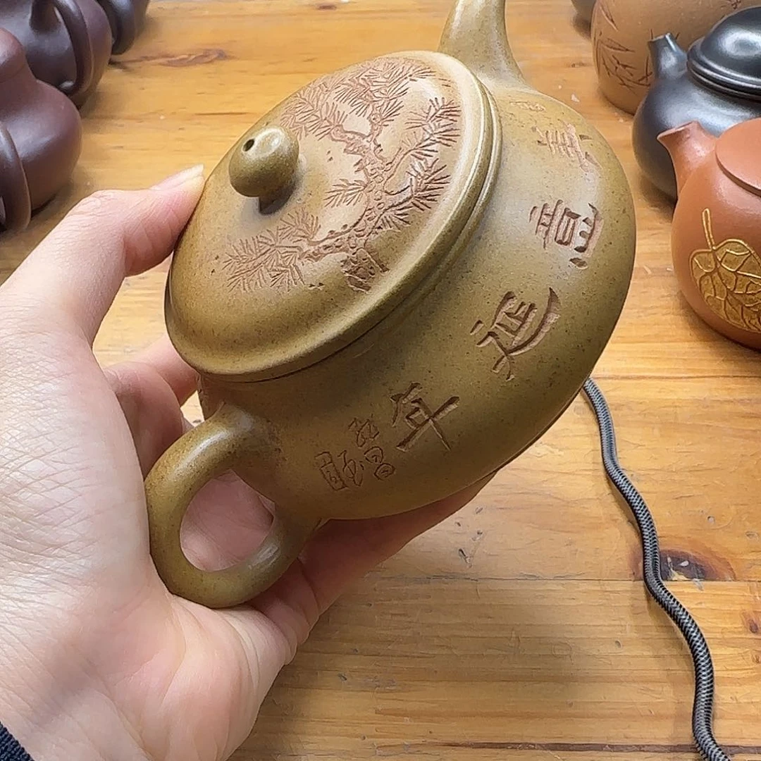 紫砂茶壶用****4民间手艺人全手工制作