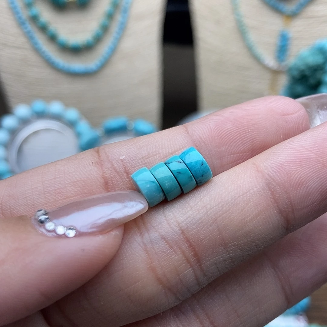 ＊***＊绿松石未镶嵌直切