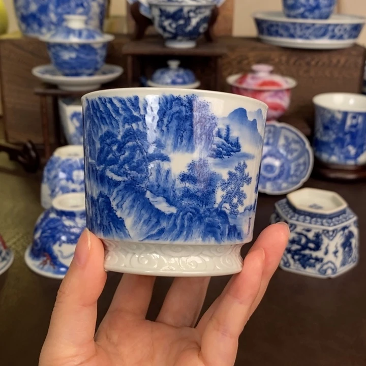 景德镇陶瓷手工手绘
