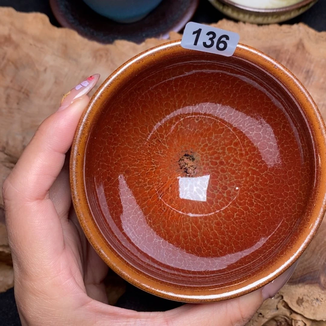 茶盏建窑建盏主人杯136