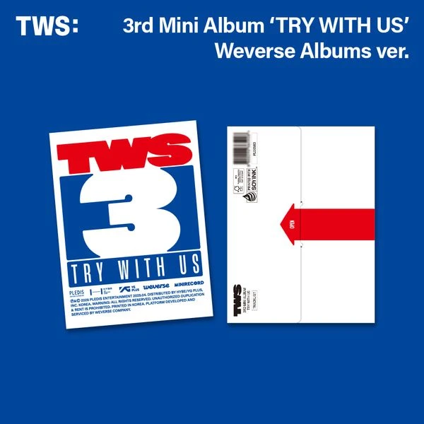 【新品上架】TWS 3rd Mini Album 'TRY WITH US'吐司新品道具