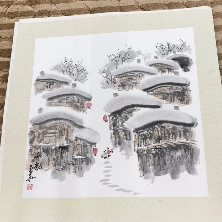 国画花鸟的翅膀和50.50