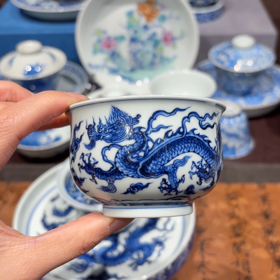 瓷片景德镇纯手工手绘