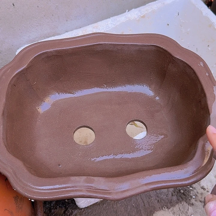 紫砂28莲花花盆花盆