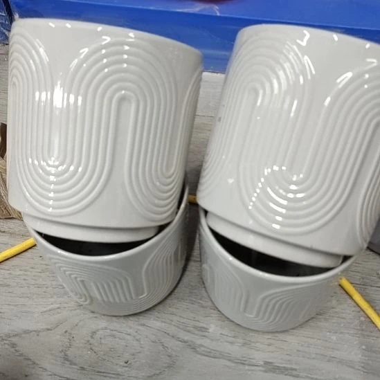 微瑕陶瓷盆12包邮