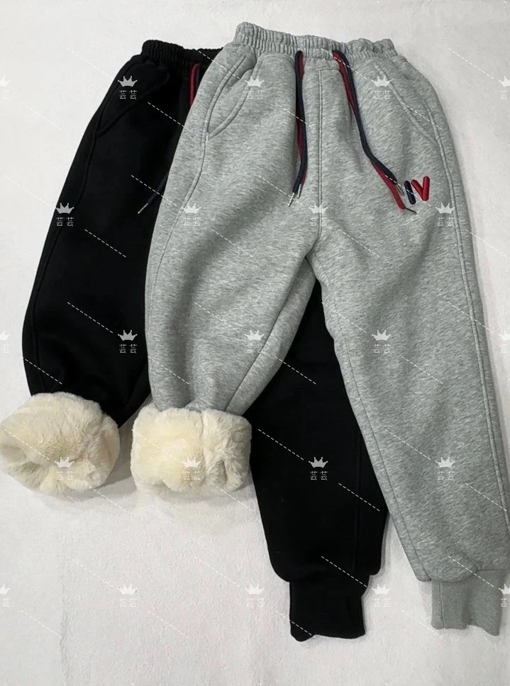 2025加厚休闲百搭iv一条过冬保暖棉裤冬季外穿