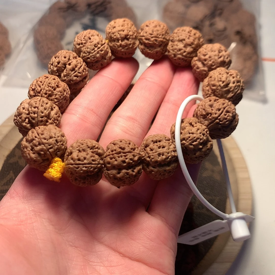 金刚菩提手串秋**徐20龙牙梅花头货