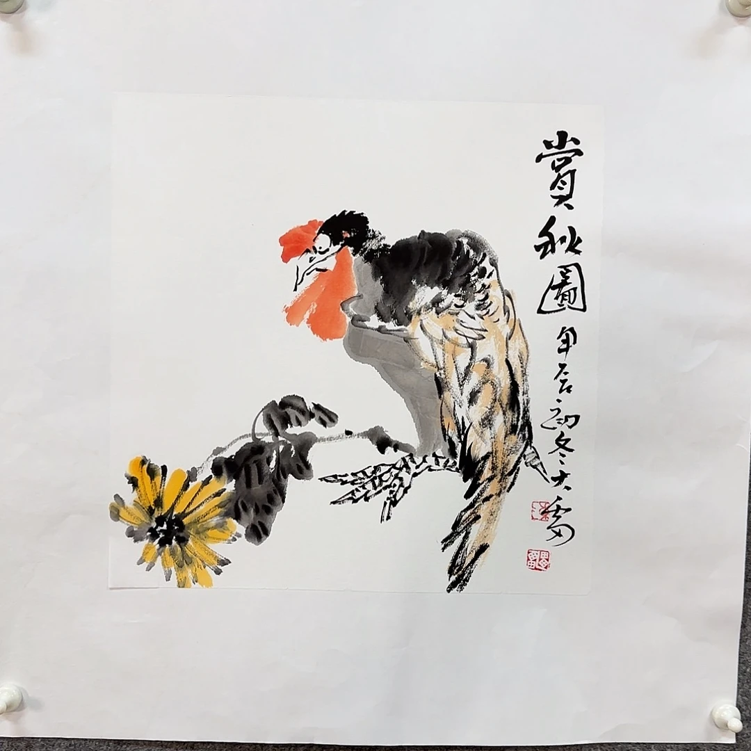国画大雷老师手绘作品