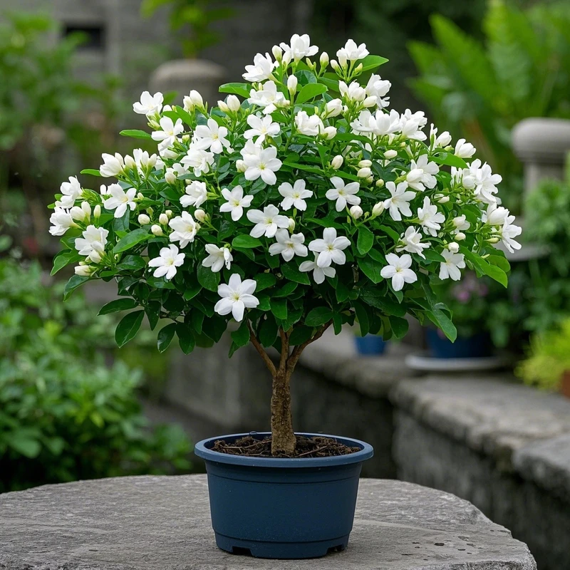 重瓣茉莉花苗盆栽水培九里香花卉植物室内四季开花好养易活阳台
