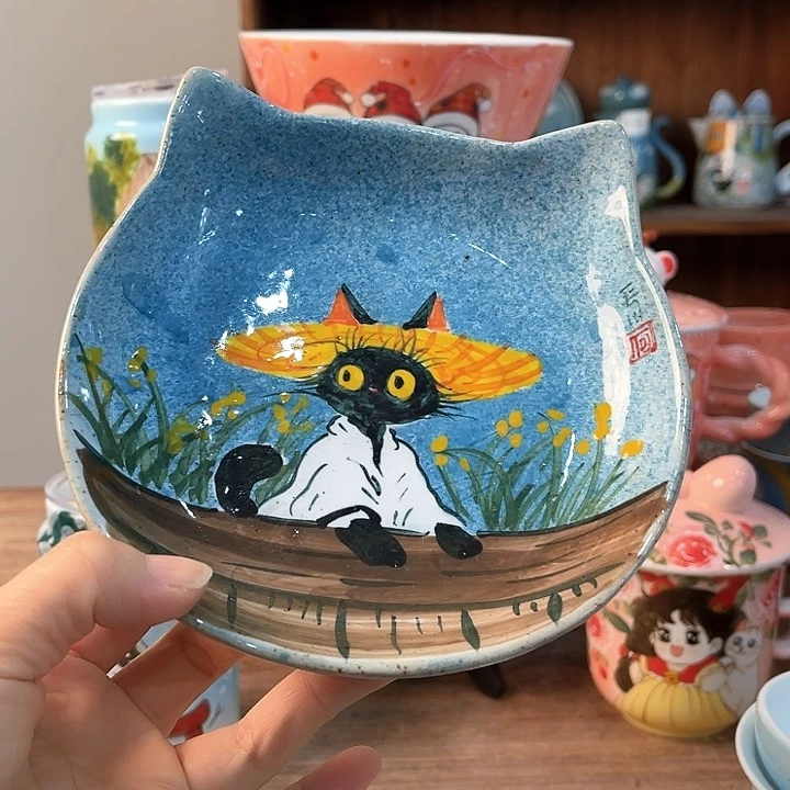 陶景德镇釉下手绘陶瓷