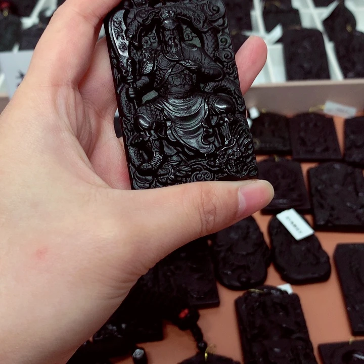 天然缅料a货钢琴黑特色题材挂件