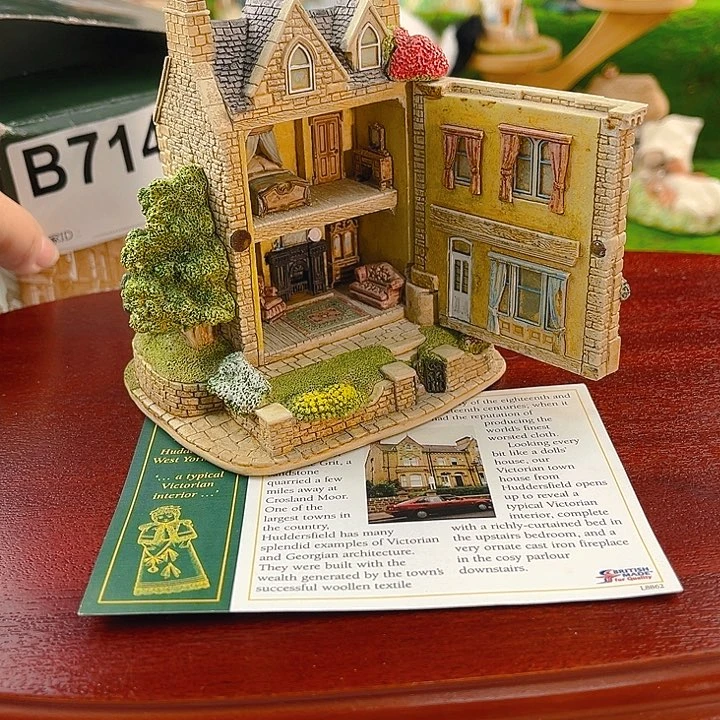 紫砂茶宠小房子微缩景观