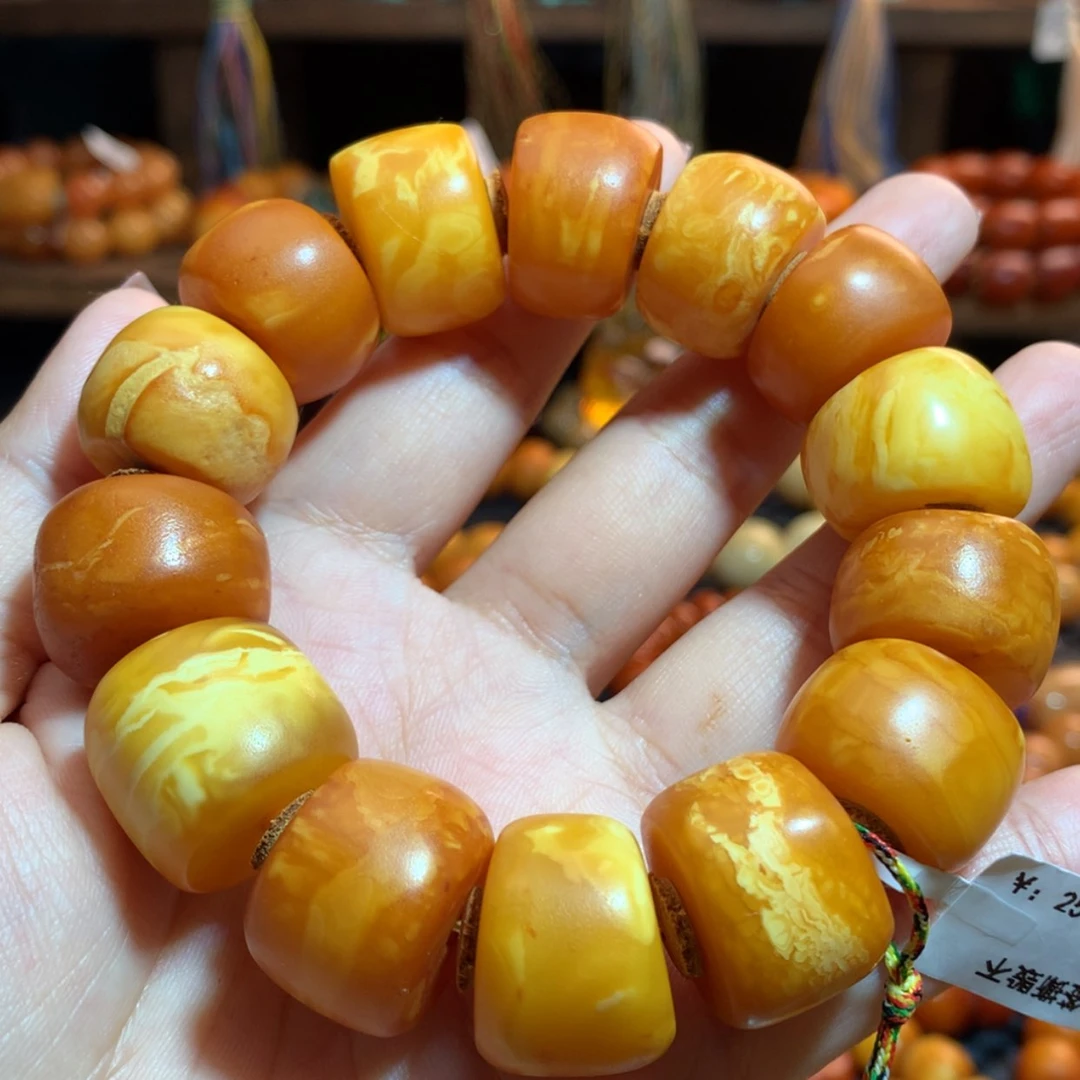 【闪购商品】手串蜜蜡未镶嵌蜜蜡手串