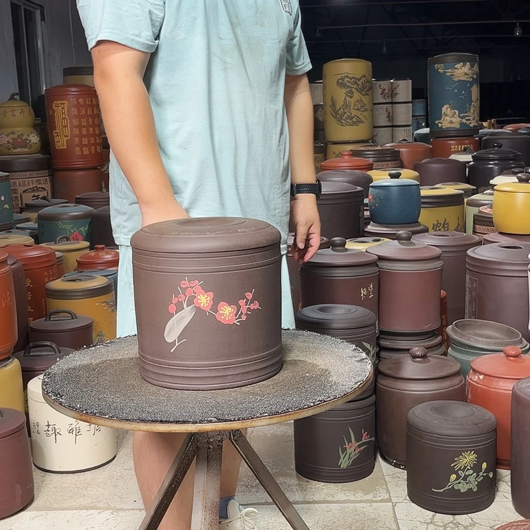 紫砂茶叶罐茶叶罐