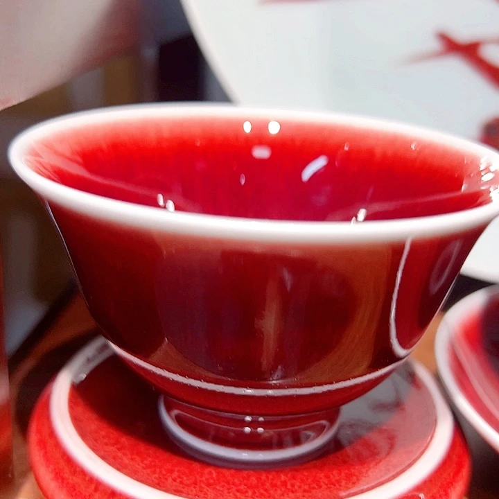 瓷片景德镇品艺轩郎红