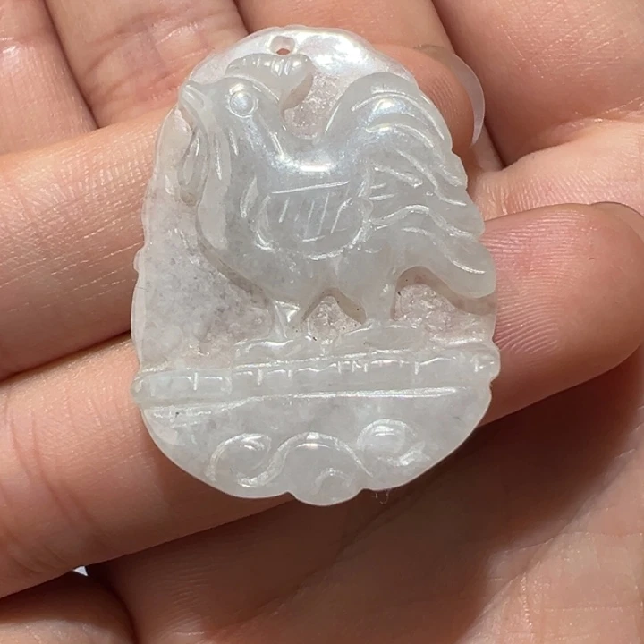 翡翠颈饰未镶嵌吊坠