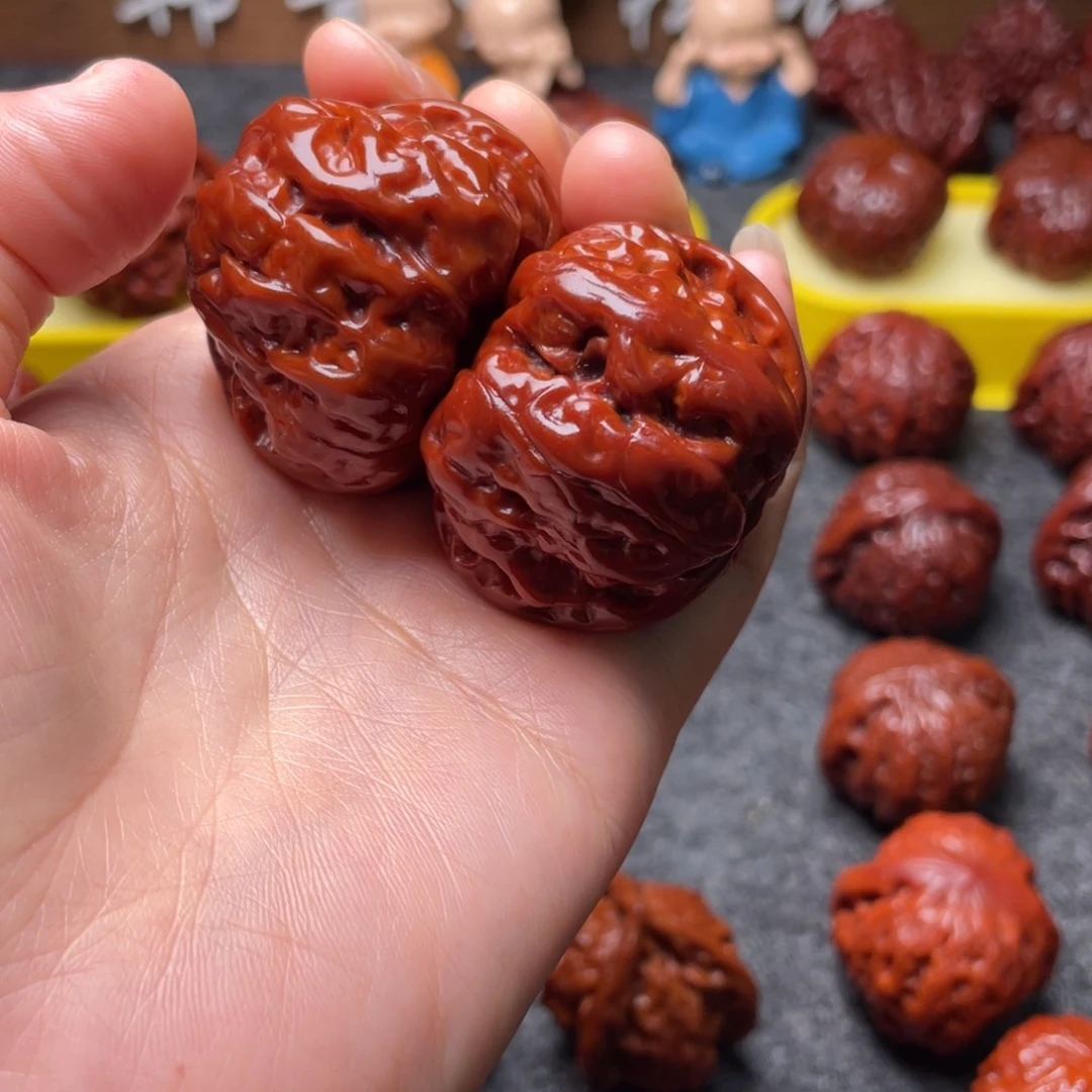 文玩核桃吊坠文玩核桃 手把件 蛤蟆头 42