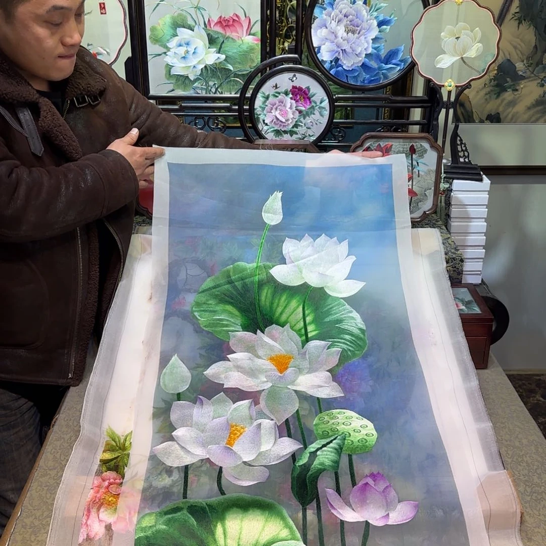 刺绣刺绣工艺精湛