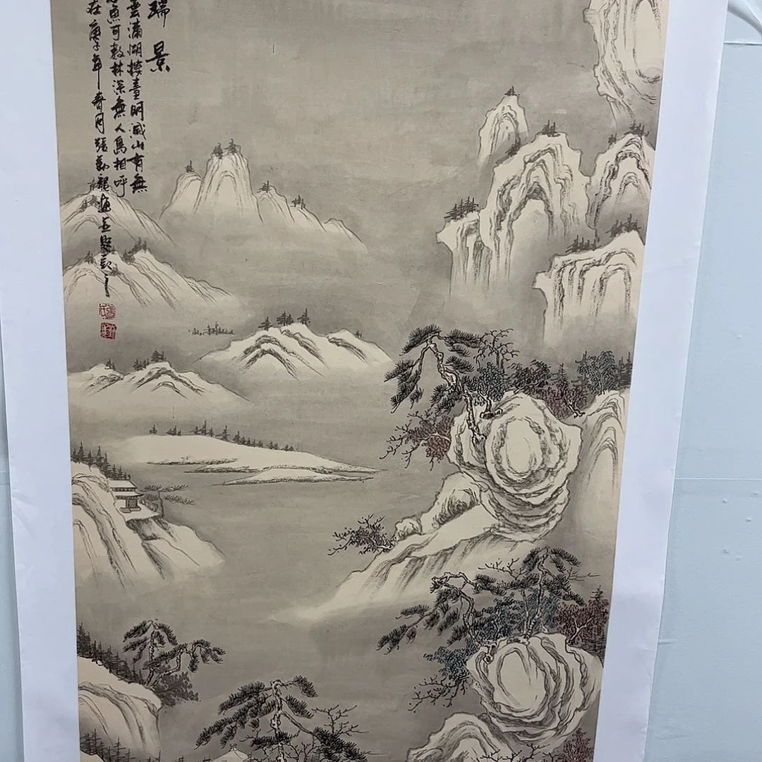 国画N****_国画宣纸纯手绘作品