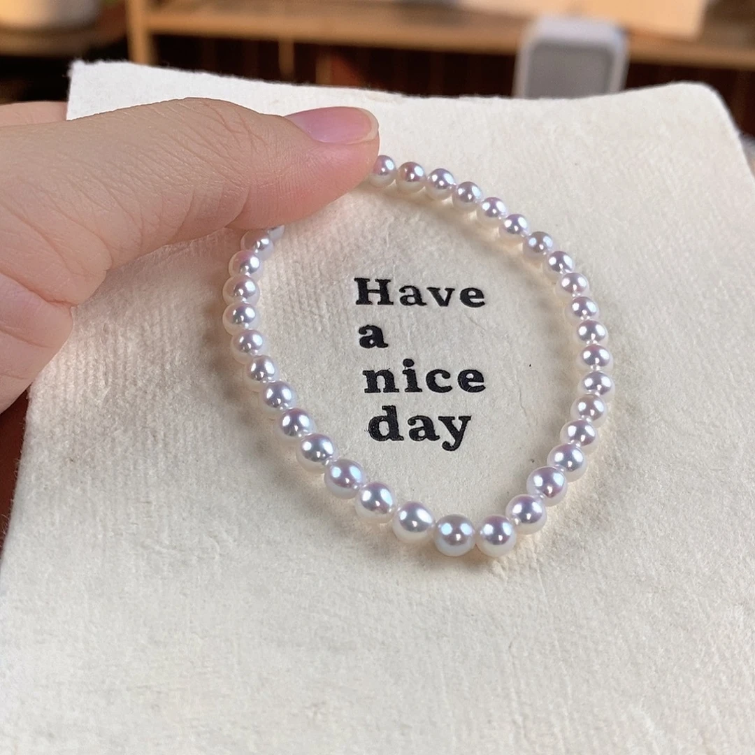 未镶嵌手绳淡水珍珠