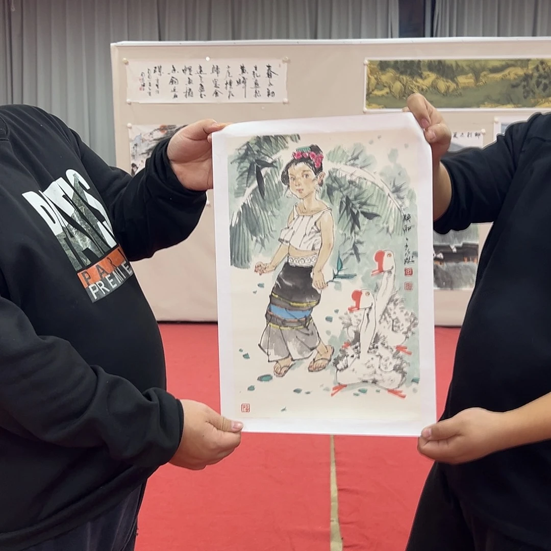 国画高月冬老师艺术精品