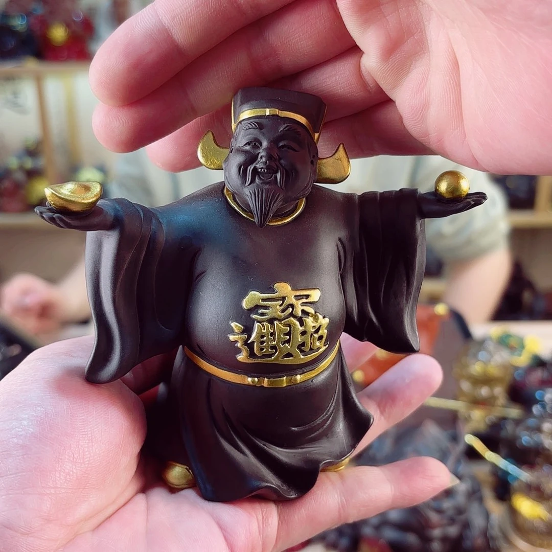 紫砂茶宠紫陶树脂茶宠摆件