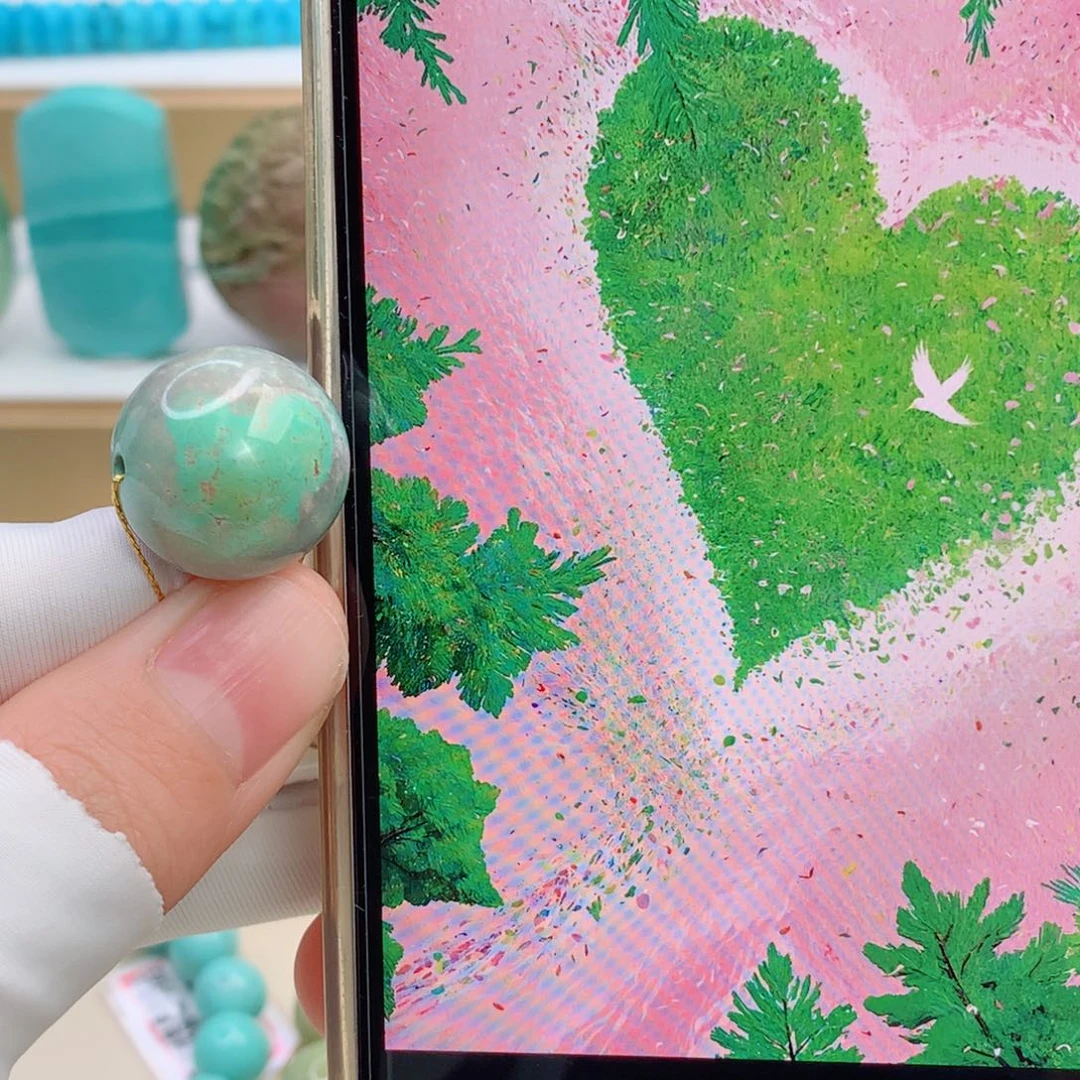 未镶嵌绿松石颈饰