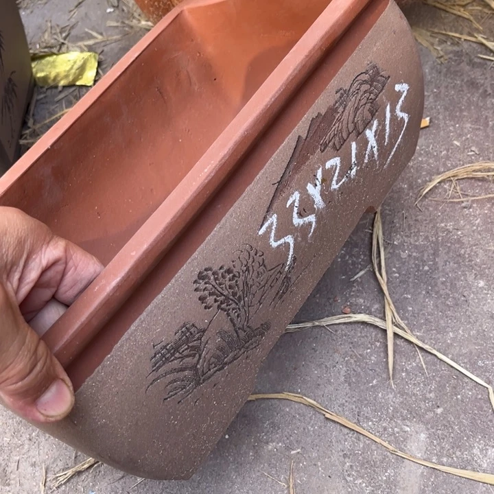 紫砂花盆宜兴紫砂