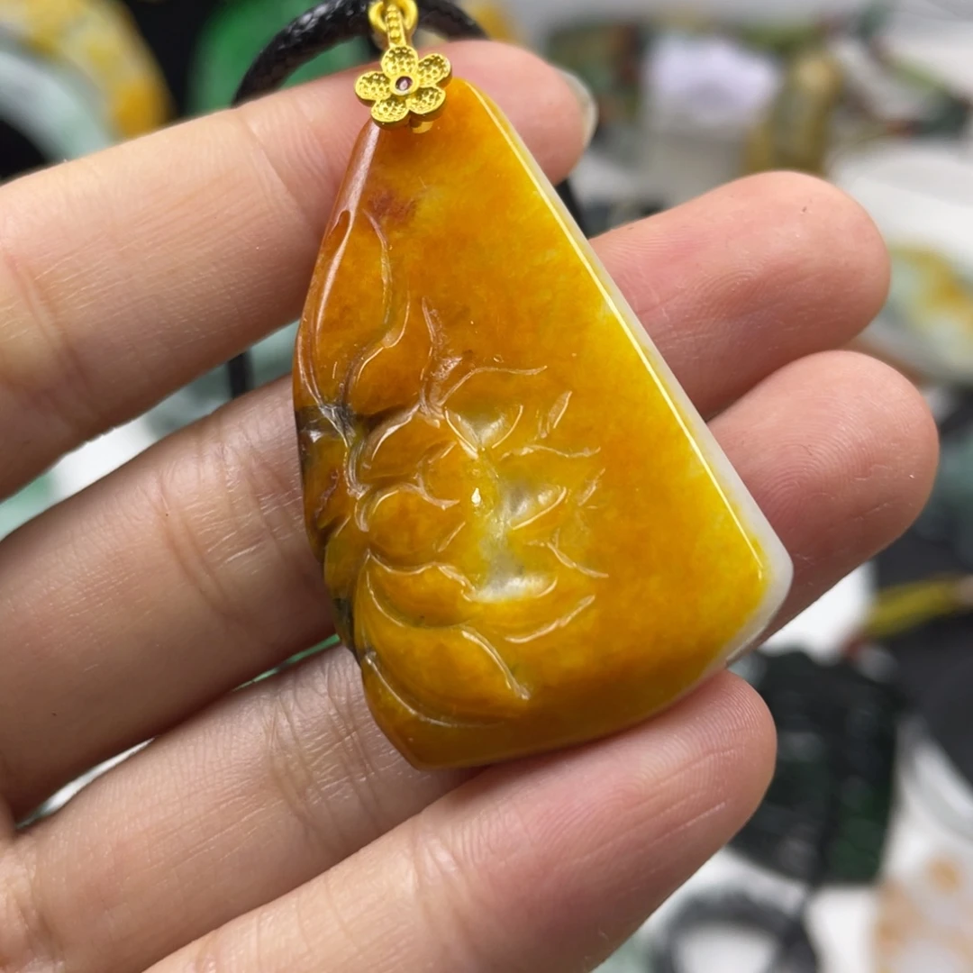 未镶嵌挂件翡翠牌子