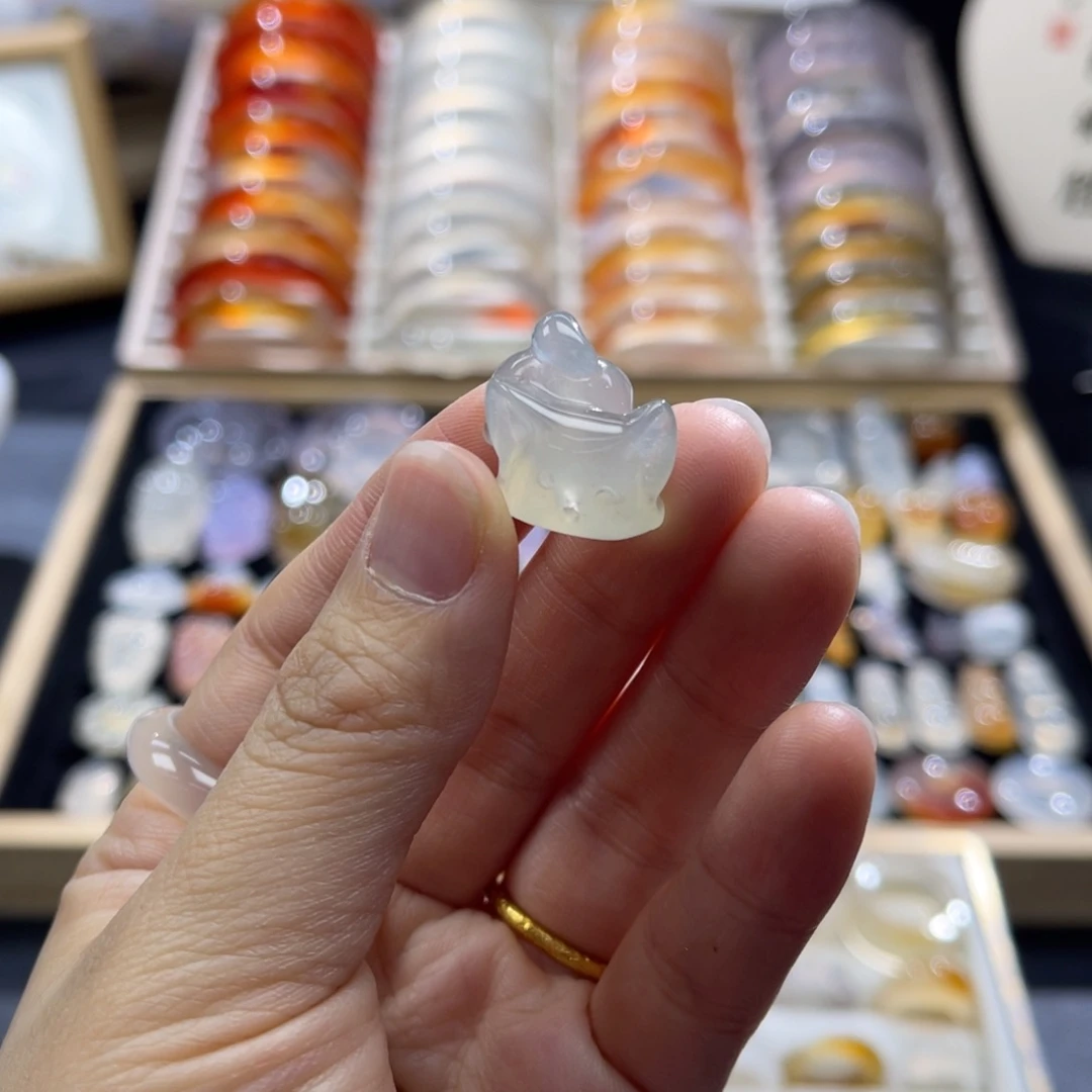 玛瑙/玉髓未镶嵌颈饰